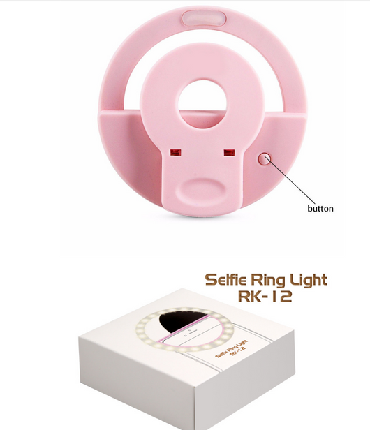 Luz de Relleno LED USB para Selfies y Videos - Modelo RK12 - Image 3