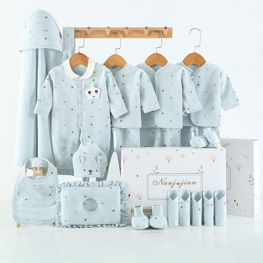 Conjunto de Ropa Delgada para Recién Nacido - Caja de Regalo Completa