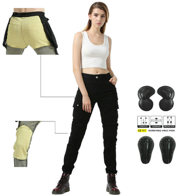 Pantalones Moto para Mujer Resistentes a Caídas - Image 6