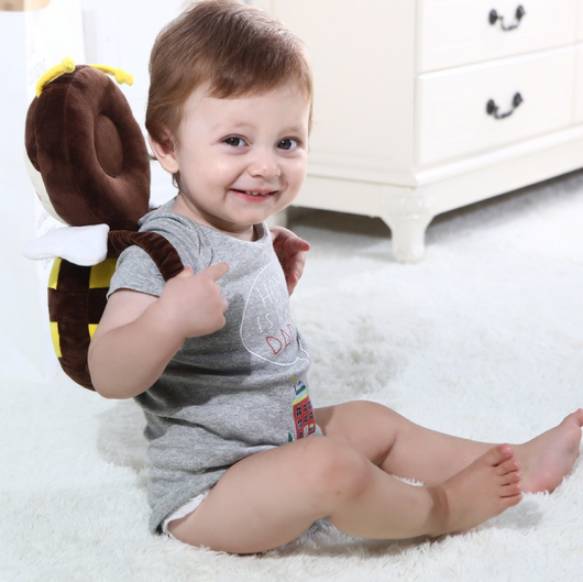 Cojín Protector de Cabeza para Bebé - Alitas de Ángel - Image 2