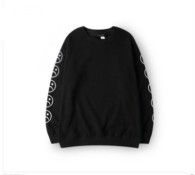 Suéter Retro Japonés para Hombre - Cuello Redondo Pullover - Image 4
