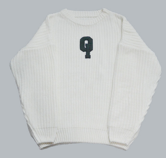 Suéter Oversized Coreano Rayado para Hombre y Mujer - Cuello Redondo Grueso y Cálido