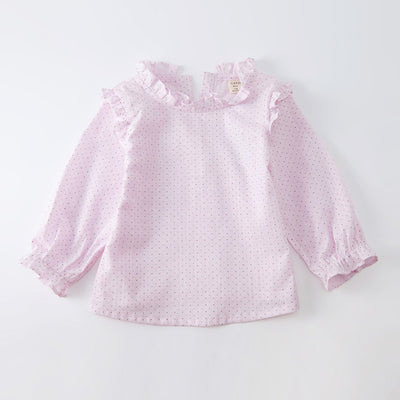 Blusa de Lino con Encaje para Niñas - Image 13