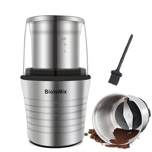 Molinillo de Café Dual para Granos Secos y Húmedos