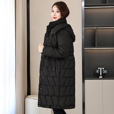 Abrigo Acolchado Slim Fit Talla Grande para Mujer - Invierno - Image 7