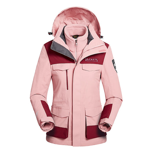Chaqueta de Esquí para Hombre Impermeable Térmica Softshell Resistente al Viento - Image 13