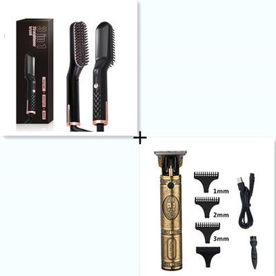 Peine Alisador Eléctrico Multifuncional - Plancha Rápida para Cabello y Barba - Image 6