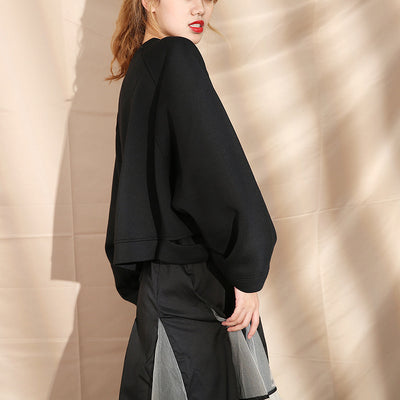 Blusa Manga Larga Suelta para Primavera - Cuello Redondo Mujer - Image 3