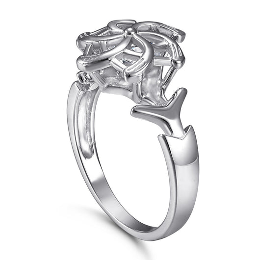 Anillo de Diamante Simulado Personalizado - Estilo Europeo y Americano - Image 6