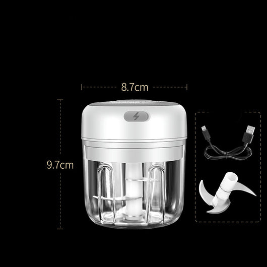 Procesador Eléctrico Mini para Alimentos y Ajo - Tritura, Pica y Mezcla - Image 24