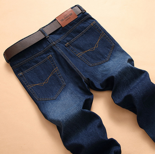 Pantalones Vaqueros Rectos Coreanos para Hombre