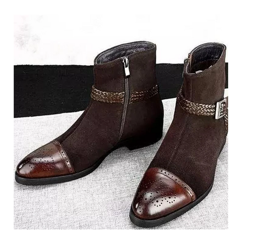 Botas Bajas con Cierre Lateral para Hombre y Mujer