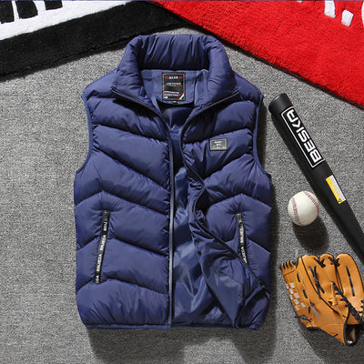 Chaleco Acolchado de Plumón para Hombre - Rojo Outdoor - Image 12
