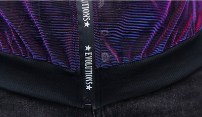 Chaqueta Beisbolera Suelta con Cintas para Mujer - Image 10