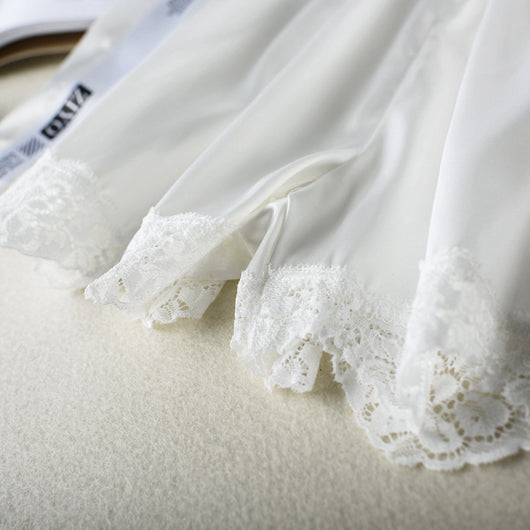 Pantalones de Seguridad Antibrillo para Mujer con Franja Lateral Blanca - Image 5