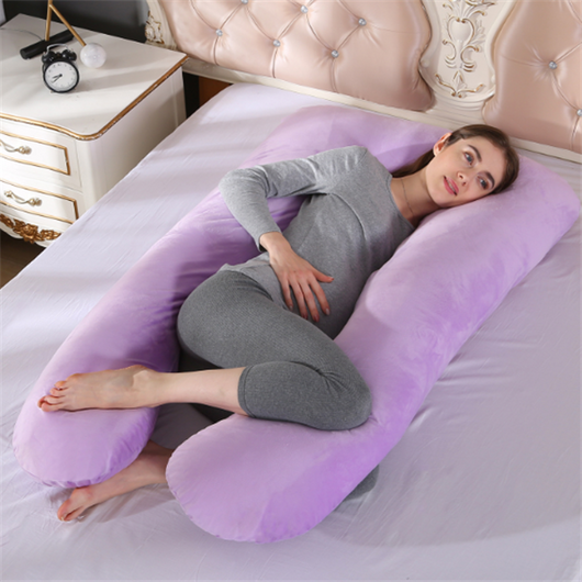 Almohada de Maternidad en Forma de U - Soporte Ergonómico para Embarazadas - Image 36