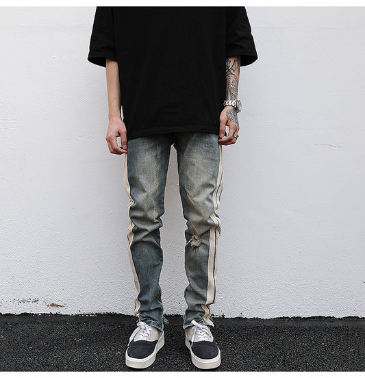 Jeans Retro Desgastado