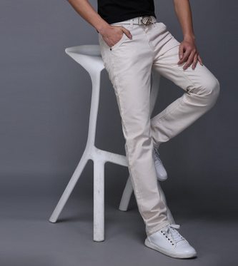 Pantalones Casuales Slim Rectos para Hombre - Estilo Versátil - Image 8