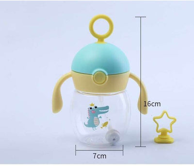 Vaso Infantil Antigolpes TRITAN Primavera-Verano con Pajita Ergonómica - Image 6