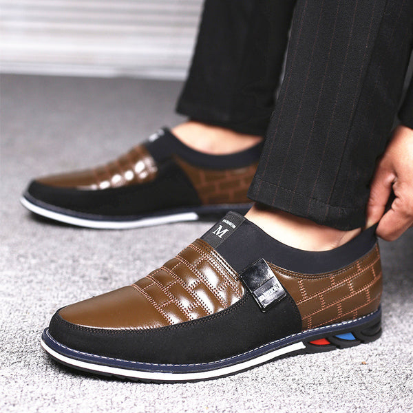 Zapatos de Cuero Casual para Hombre