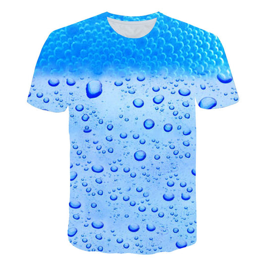 Playera Estampado Cerveza y Burbujas - Image 7