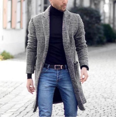 Abrigo de Lana para Hombre - Chaqueta Elegante y Cálida - Image 3