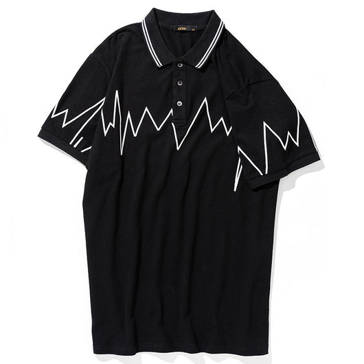 Polo Estampado Paul de Manga Corta - Image 7