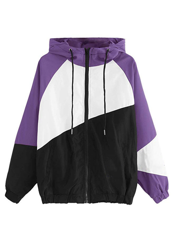 Chaqueta Protectora Solar con Capucha y Costuras Reforzadas