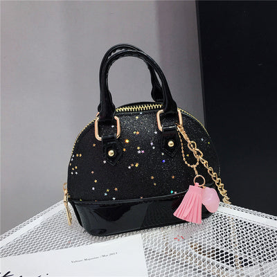 Bolso Mini Tipo Concha con Lentejuelas Brillantes - Image 10