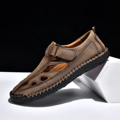 Sandalias Cerradas Tejidas a Mano para Hombre - Transpirables y Cómodas - Image 22