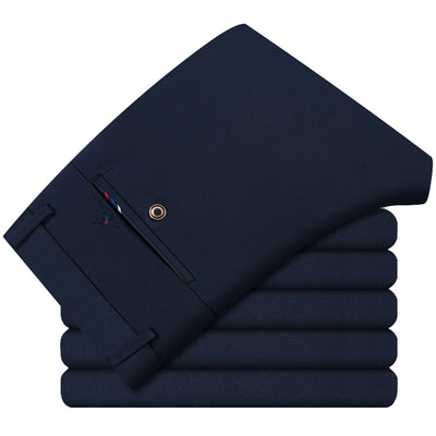 Pantalones Casuales de Cintura Alta Rectos - Image 6
