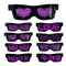 Gafas de Sol LED Inteligentes con Obturador Luminoso Bluetooth