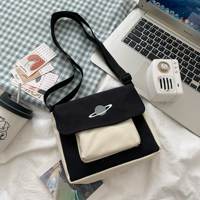 Bolsa de Lona Mini para Estudiante - Bandolera Casual Elegante - Image 29