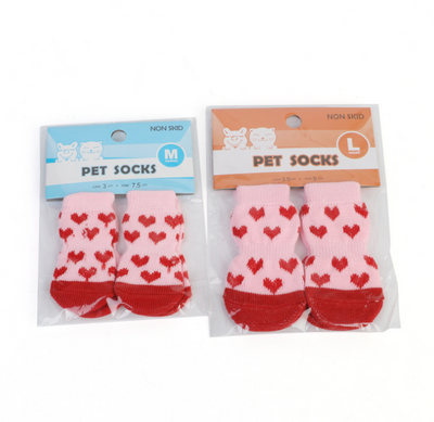 Calcetines Cálidos de Algodón para Mascotas - Comodidad y Amor - Image 6