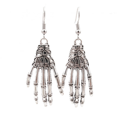 Aretes de hueso de Halloween