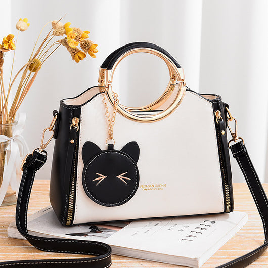 Bolsa de Hombro Único con Diseño Cartoon para Mujer - Image 26