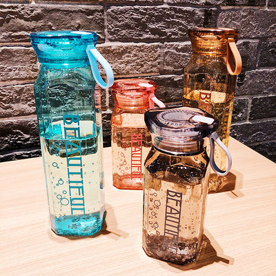 Vaso Cuadrado de Vidrio Premium