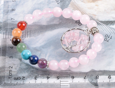 Pulsera de Cristal con Cuentas Brillantes - Image 3