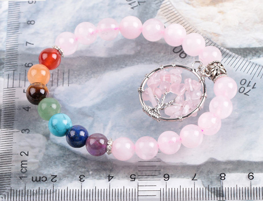 Pulsera de Cristal con Cuentas Brillantes - Image 3