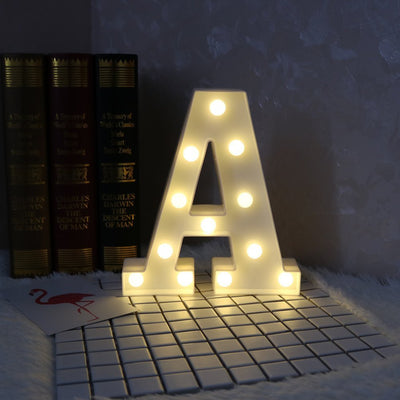 Letrero LED Luminoso Alfabeto 26 Letras - Lámpara Decorativa de Neón - Image 2