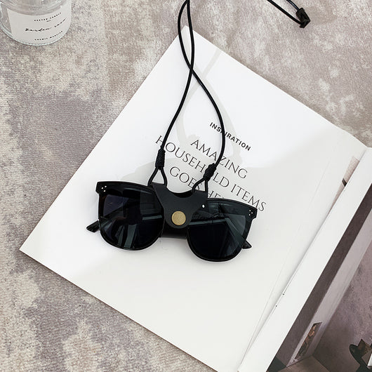Cordón para Gafas de Cuero - Sujetador de Lentes con Clip Ajustable - Image 4