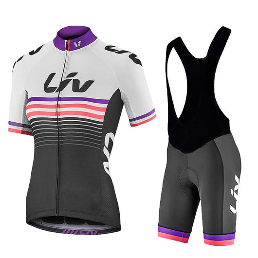 Conjunto de Ciclismo LIV para Mujer - Jersey y Shorts Transpirables de Verano - Image 20