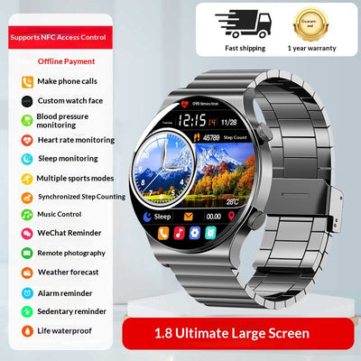 Reloj Inteligente Deportivo con Llamadas Bluetooth, Monitor de Frecuencia Cardíaca y Glucosa - Image 12