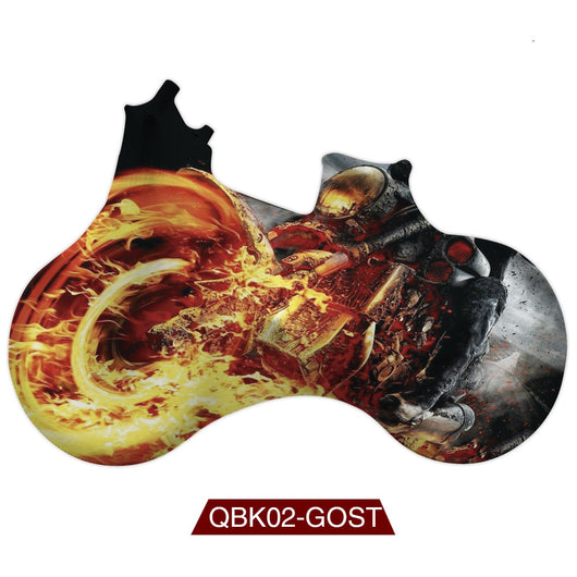 Vestido de Ciclismo con Estampado de Rueda de Bicicleta de Carreras - Image 27