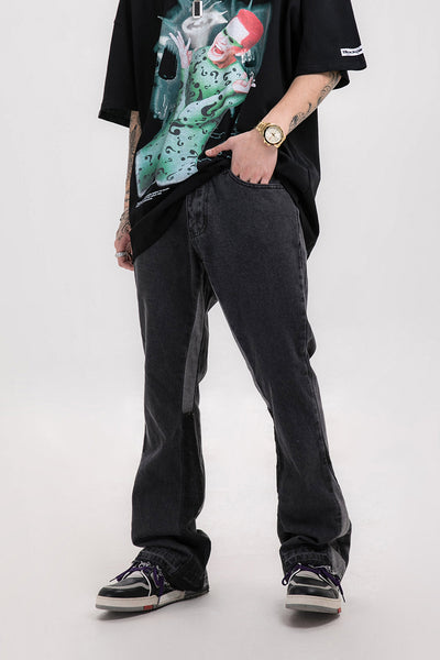Jeans Patchwork con Corte Relajado - Image 5