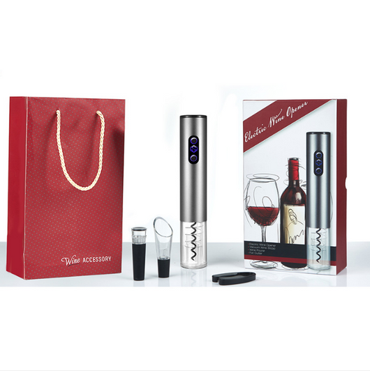 Kit Completo de Accesorios para Vino con Abridor Eléctrico - Image 4