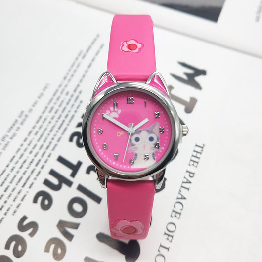 Reloj Infantil Gato Adorable con Diseño Cartoon - Image 13