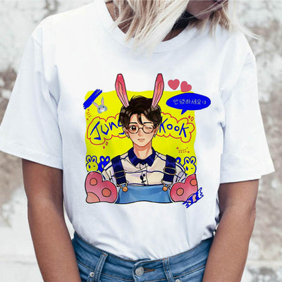 Playera Casual con Estampado de Personajes - Image 27