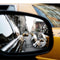 Espejo Convexo Giratorio 360° para Punto Ciego - Espejo Retrovisor Auxiliar sin Marco