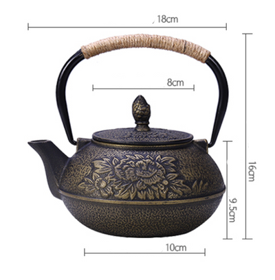 Tetera de Hierro Colado Chifumi Roja - Image 12